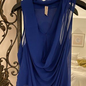 Maggie Ward Silk Cowl Neck Blouse